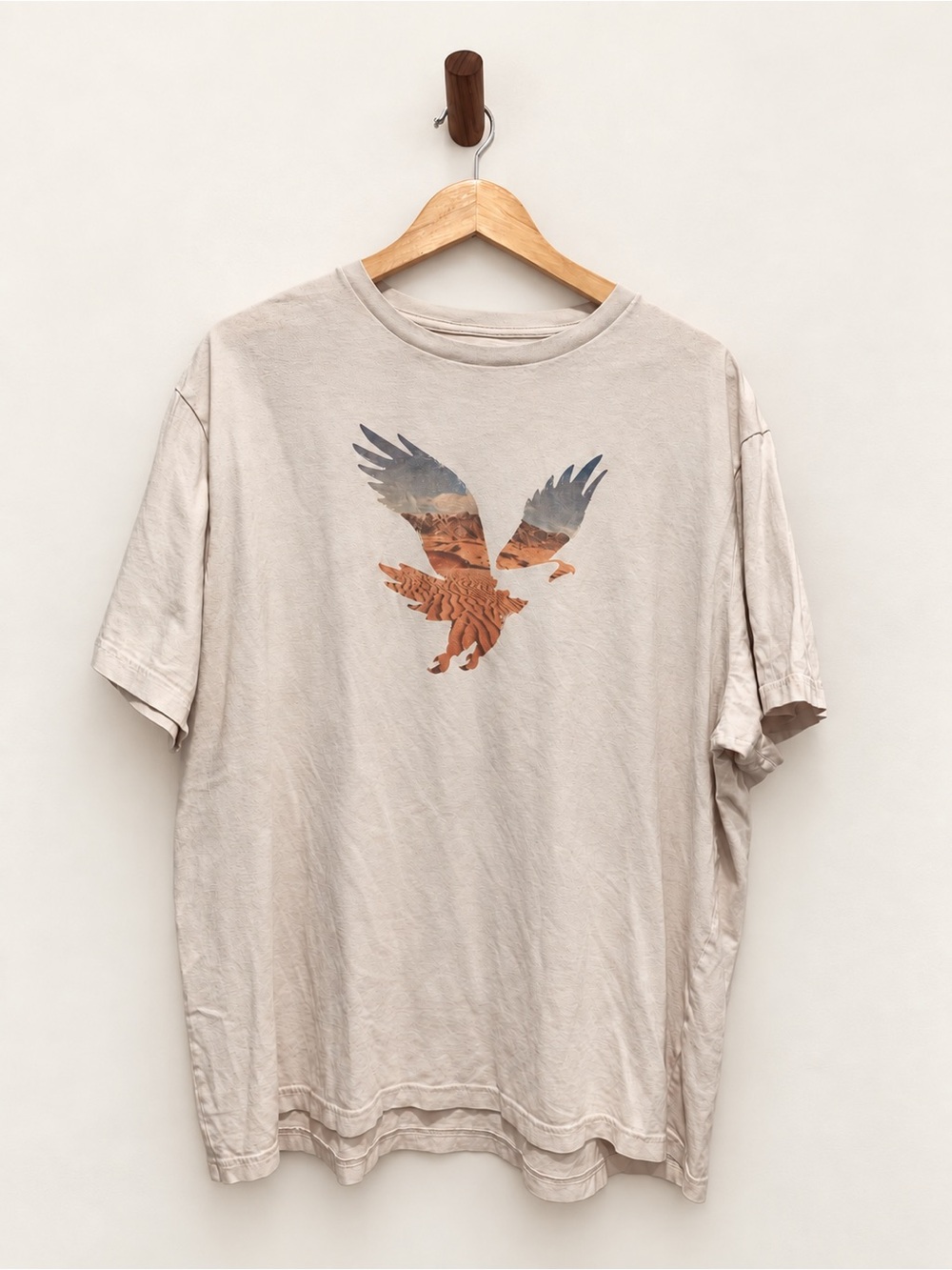 American Eagle Men’s XXL Super Soft Desert Eagle Graphic Cotton Tee